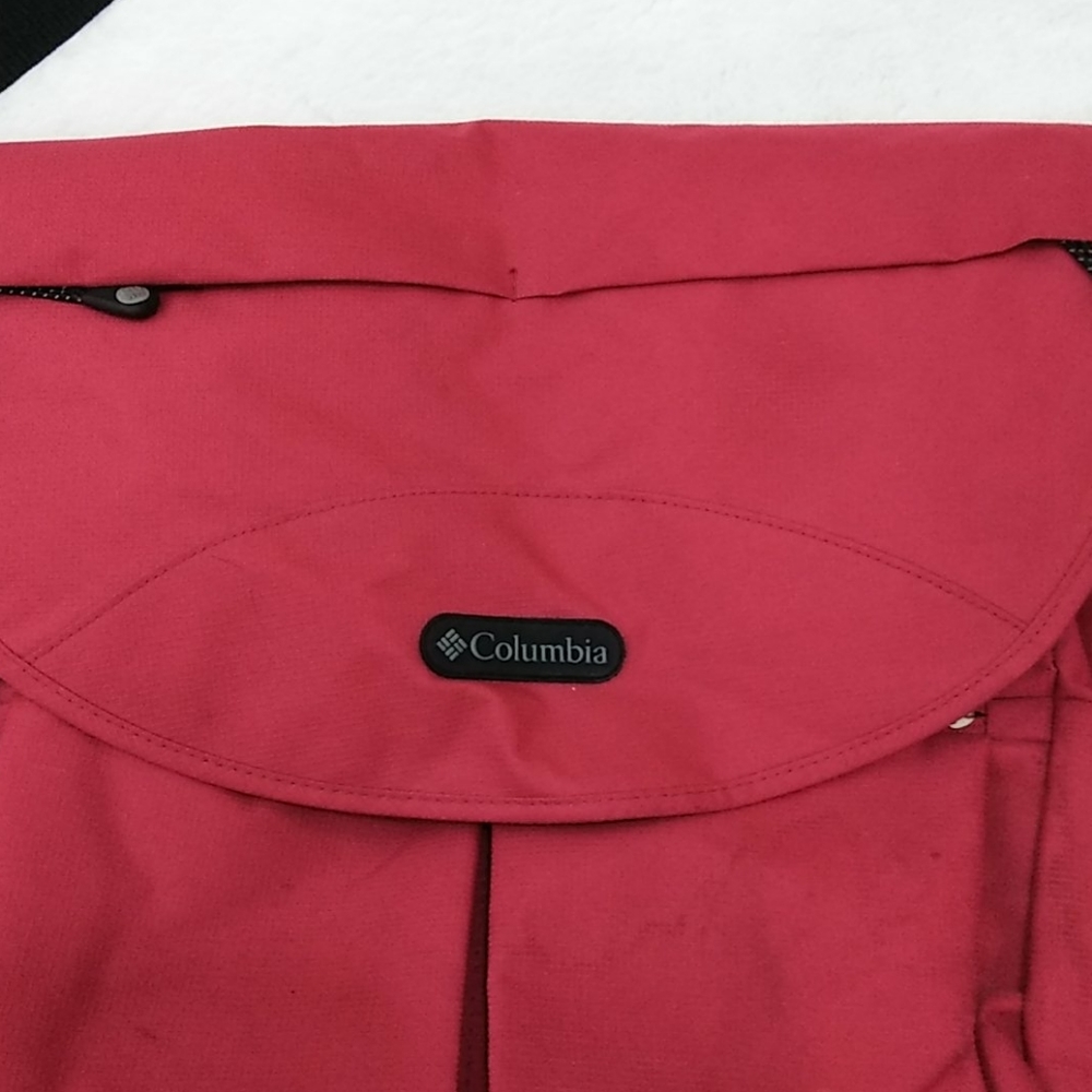 Columbia Red Canvas Laptop or Baby Bag - Picture 3 of 11
